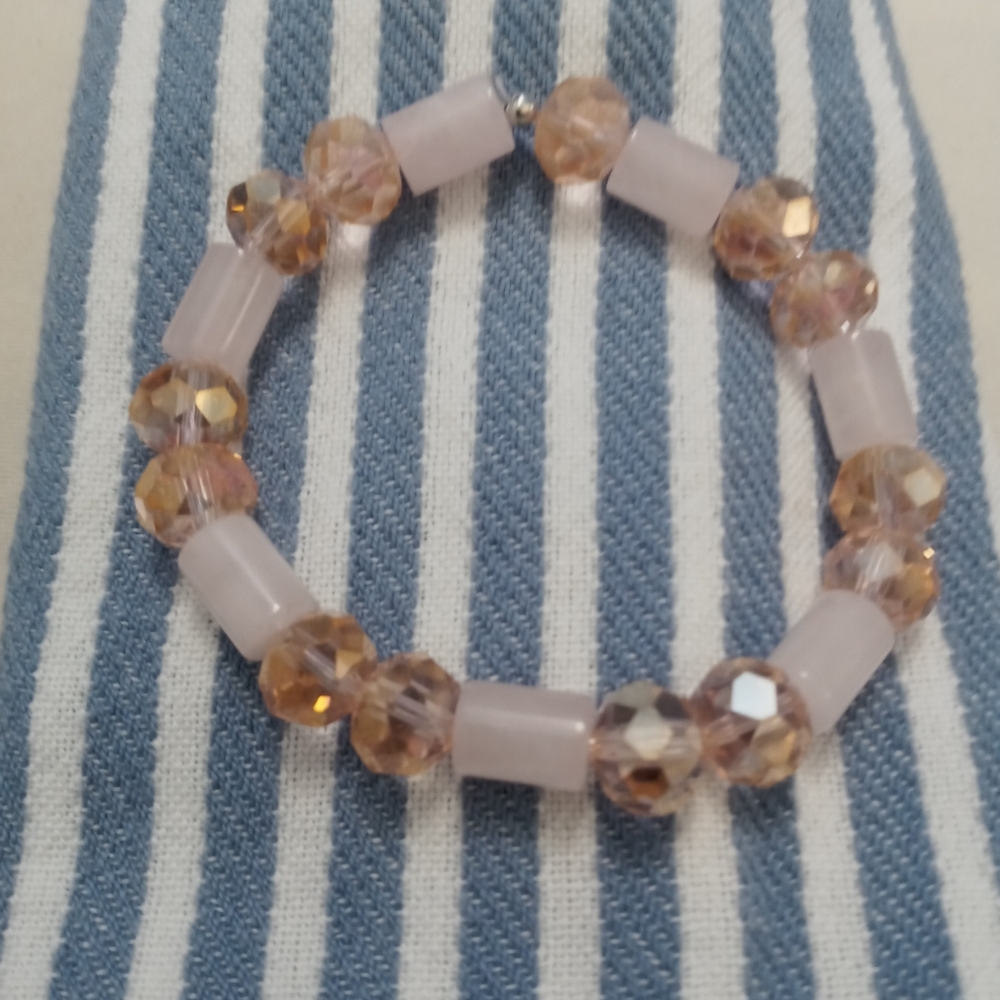 HandCrafted Beaded Stretch Bracelet